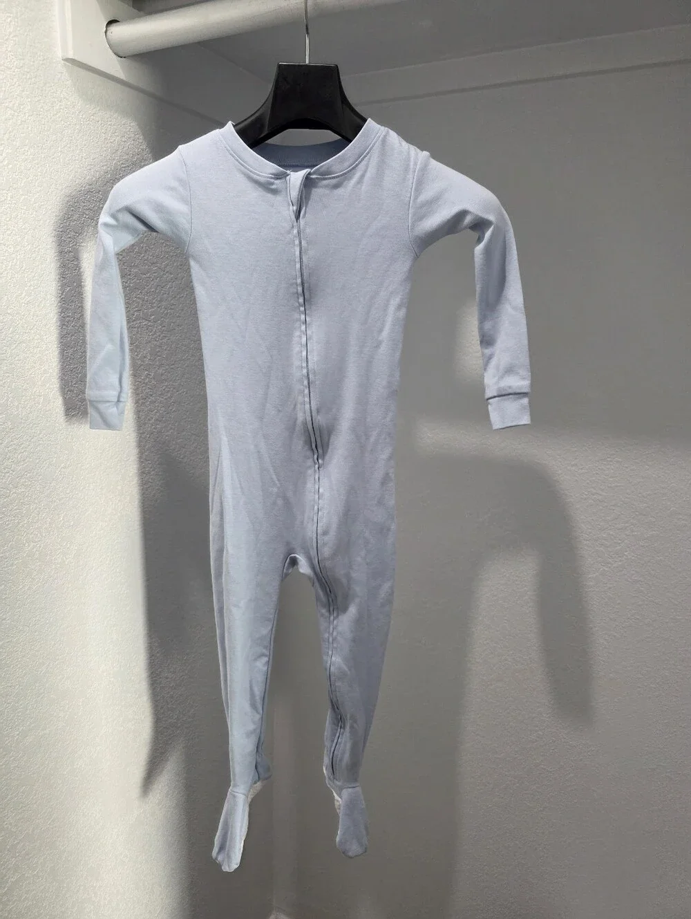 Toddler Boy 3T Blue Footed Sleeper